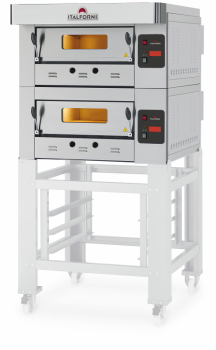 Premium G6 50512002 (25) K Italforni Gas-Pizzaofen, 6 Pizzen Ø 300 mm